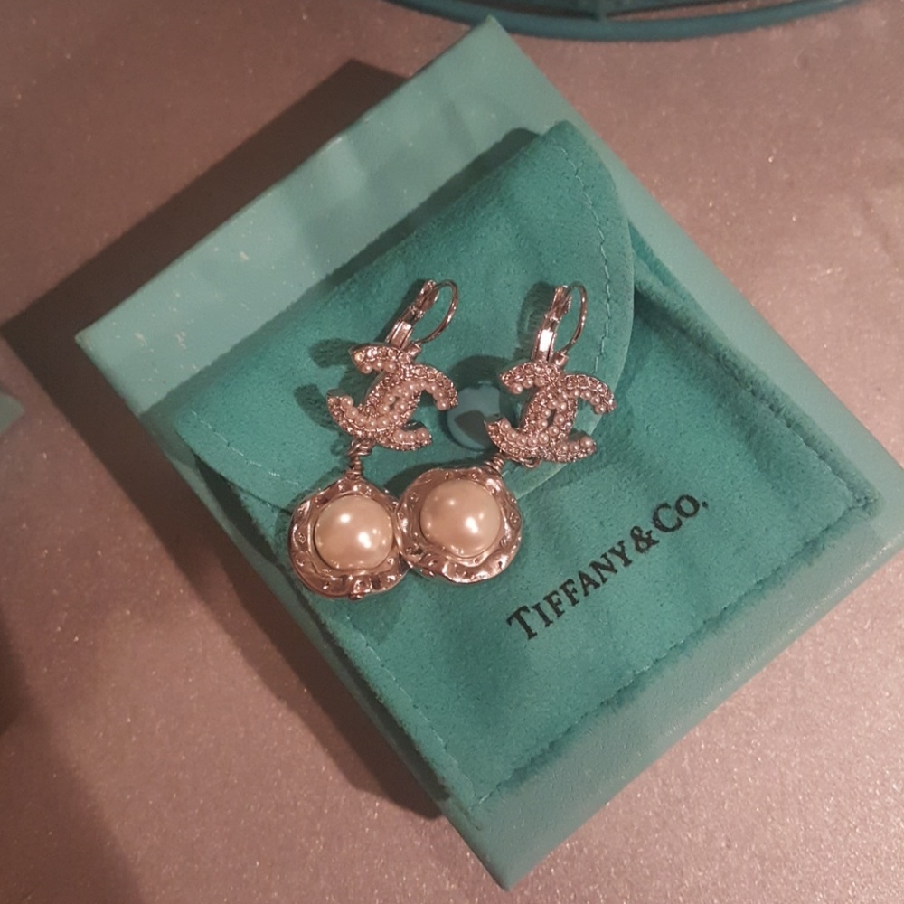Authentic Channel  Earrings